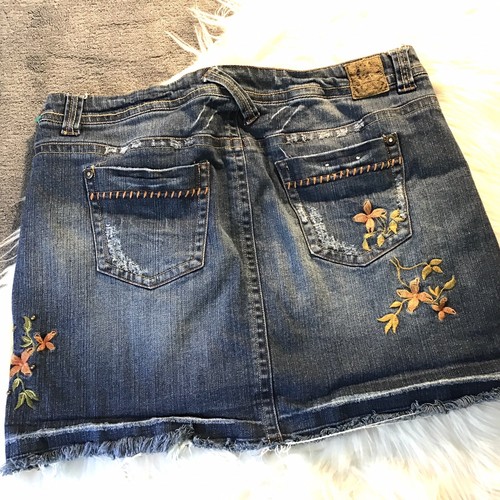 Candie's ROCK Jeans Mini Shabby Chic Blumenmuster ~ Junior 11 - Bild 6 von 7