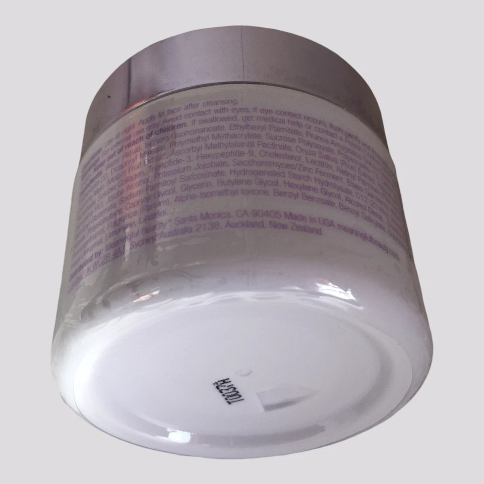 Crema de noche antienvejecimiento Meaningful Beauty Cindy Crawford 1,7 oz crema para ojos lifting Foto 2 de 4