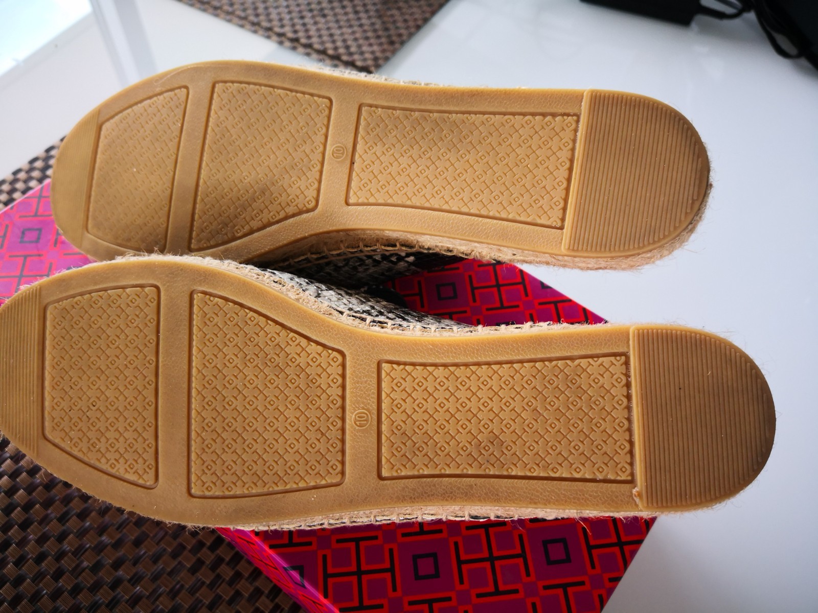 Tory Burch Cuero diapositiva Alpargatas diapositiva Cuero 298869 Tory Burch Cuero diapositiva Alpargatas diapositiva Cuero 298869