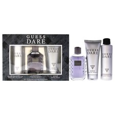 Guess Dare by Guess for Men - 3 Pc Gift Set 3.4oz EDT Spray  More