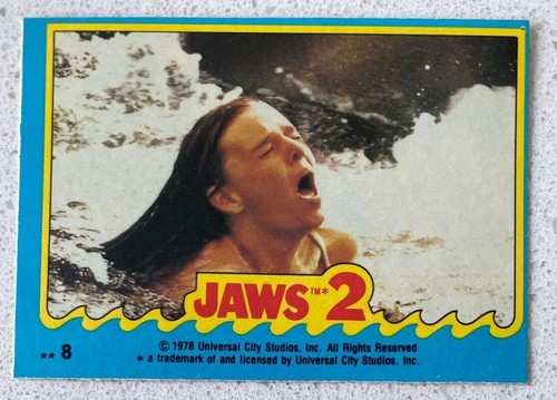 ( U SELECT CARDS ) 1978 Topps Jaws 2 CARDS &STICKERS🔽 all photos on! - Picture 26 of 207