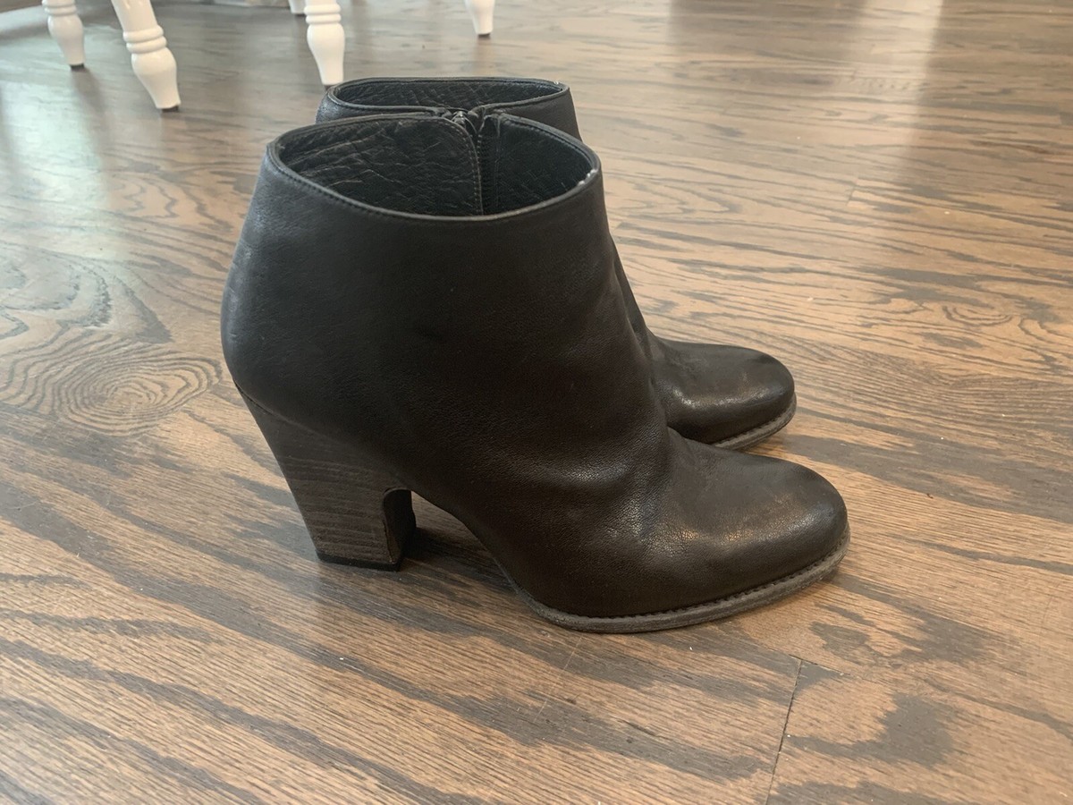 Stuart Weitzman Leather Angel Leather Zip Ankle Boots SJ201 Black Size 10M NWB Stuart Weitzman Stassi Leather Zip Ankle Boots | Neiman Marcus main image 4