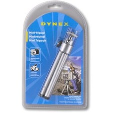 NEW SEALED Dynex Mini-Tripod DX-DA101381 Aluminum Legs Span 3.75” - 6.25” 6"High
