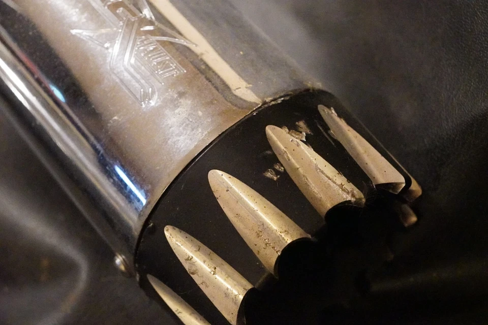 RC Components 4.5" Excaliber Exhaust Mufflers - 17-24 Harley Touring FLT FLTR - Image 3 of 4