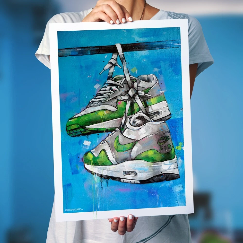 Affiche Sneaker - Air Max 1 Patta x Nike - 30x40cm - Affiche