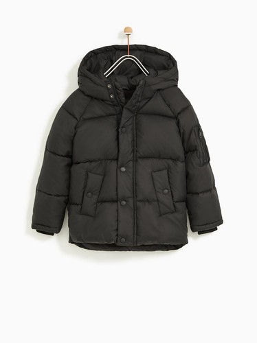 Zara Kids Boy Puffer Jacket Outerwear Bkack 5992 762 Size 7 Nwt Ebay