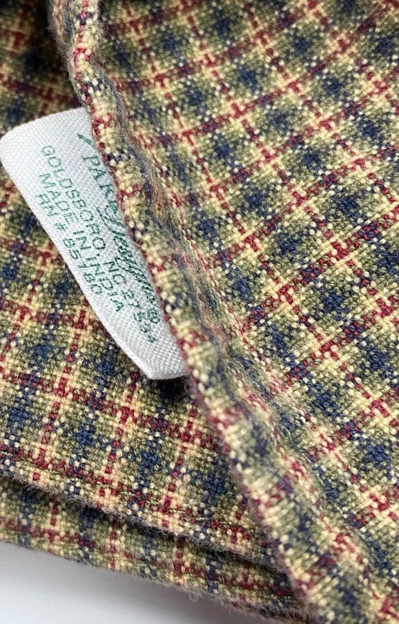 Juego de caza Park Designs cenefas de cabina cortinas vintage lodge a cuadros alce Foto 3 de 4