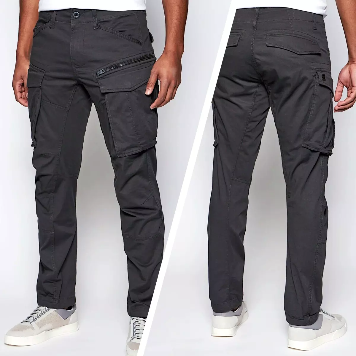 G-Star Rovic Zip 3D Tapered Pants Beige | Dressinn