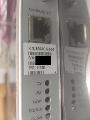 Lucent CBX-500 10/100 Enet/IP ADAPTER module 810-00173-01 BAI5S30DAB P/N:11108