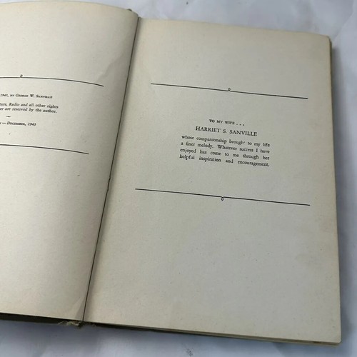 Forty Gospel Hymn Stories by George W. Sanville Hardcover Book 1943 Vintage - Picture 13 of 24