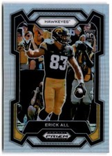2024 Panini Prizm Draft Picks Silver Prizm #171 ERICK ALL Iowa RC 
