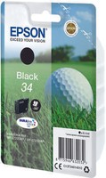 Epson 34 Black T3461 / C13T34614010 Tinte 6,1Ml FüLlmenge