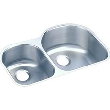 Elkay ELUH311910L Harmony 20" x 31-1/4" Double Basin Undermount Stainless Steel,