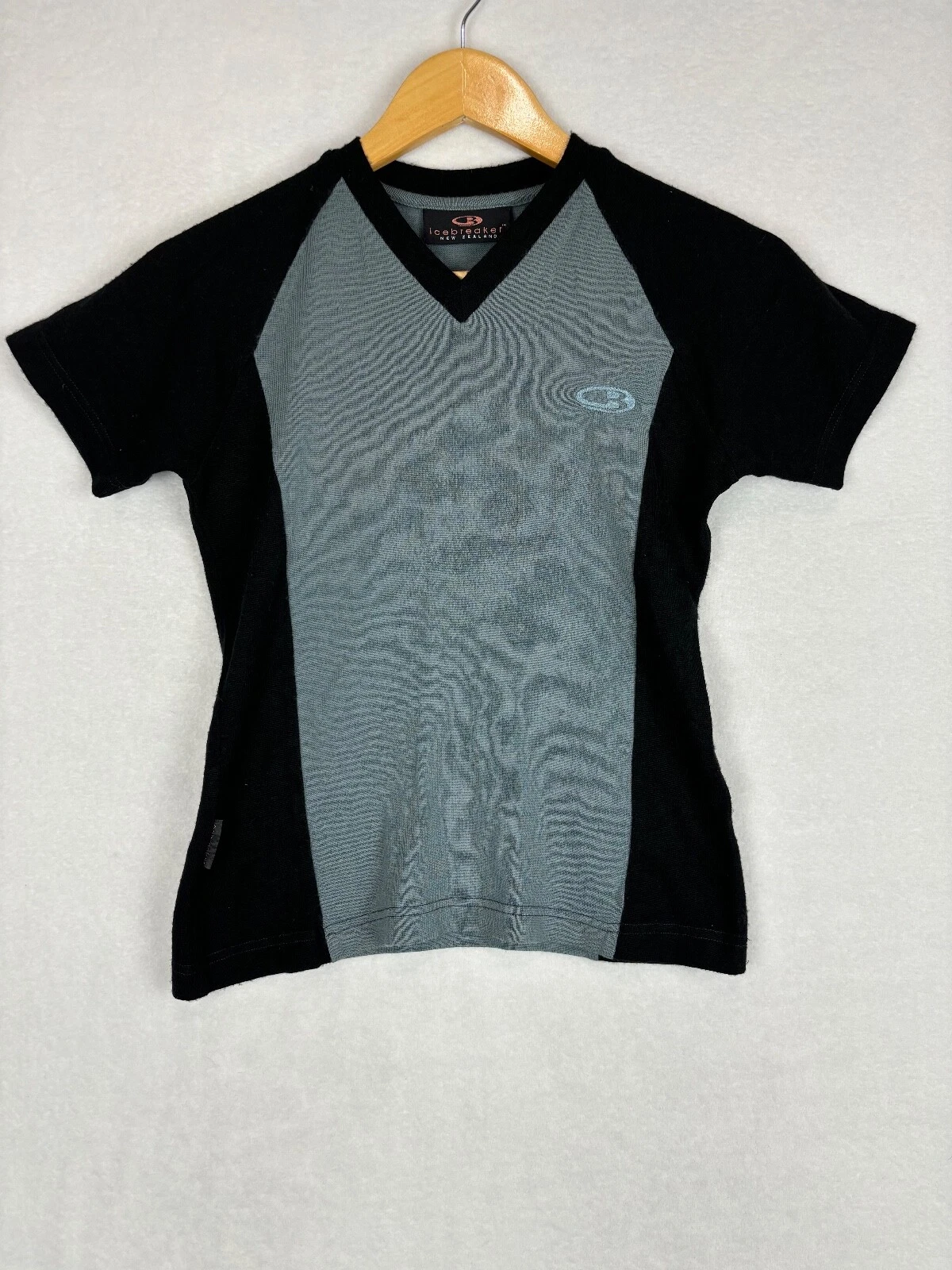 Icebreaker Womens Top Merino Wool BodyFit Base Layer T shirt New Zealand Size S