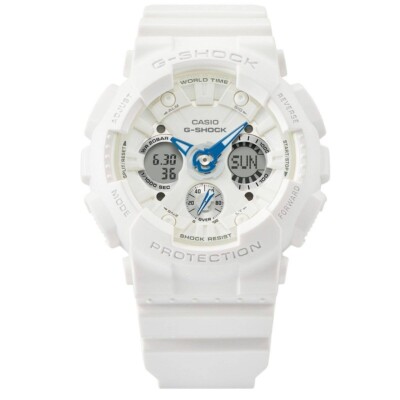 【CASIO】GMA-S120SA-7A2JF 【G-SHOCK】 CASIO G-SHOCK GMA-S120SA-7A2JF White Sporty Accent Color Women