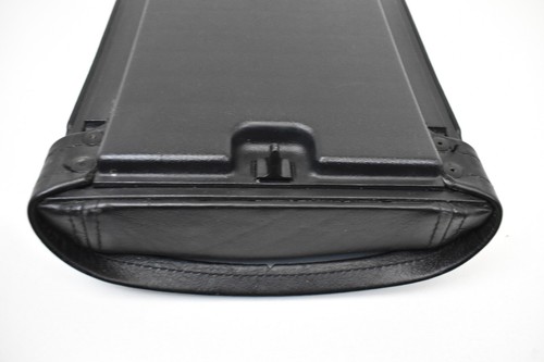 2000-2005 Cadillac Deville Center Console Black Leather Lower Armrest Lid OEM - Picture 9 of 9