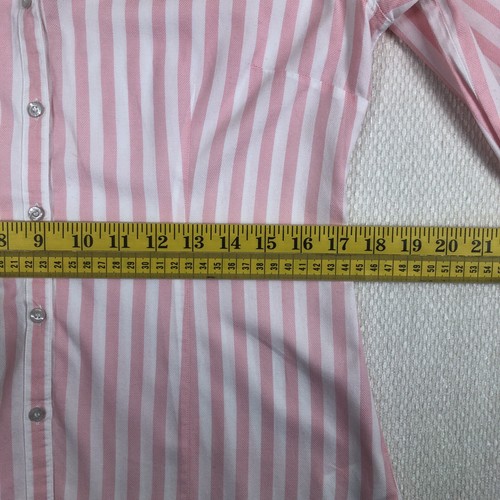 R M Williams Women’s 3/4 Sleeve Striped Shirt Sz 10 Semi Fitted 100% Cotton - Picture 4 of 13