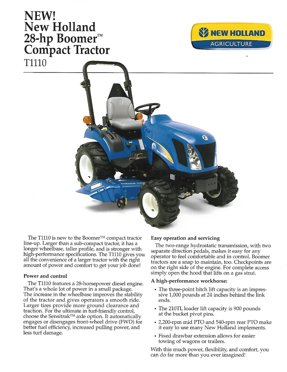 Lawn tractor data clearance