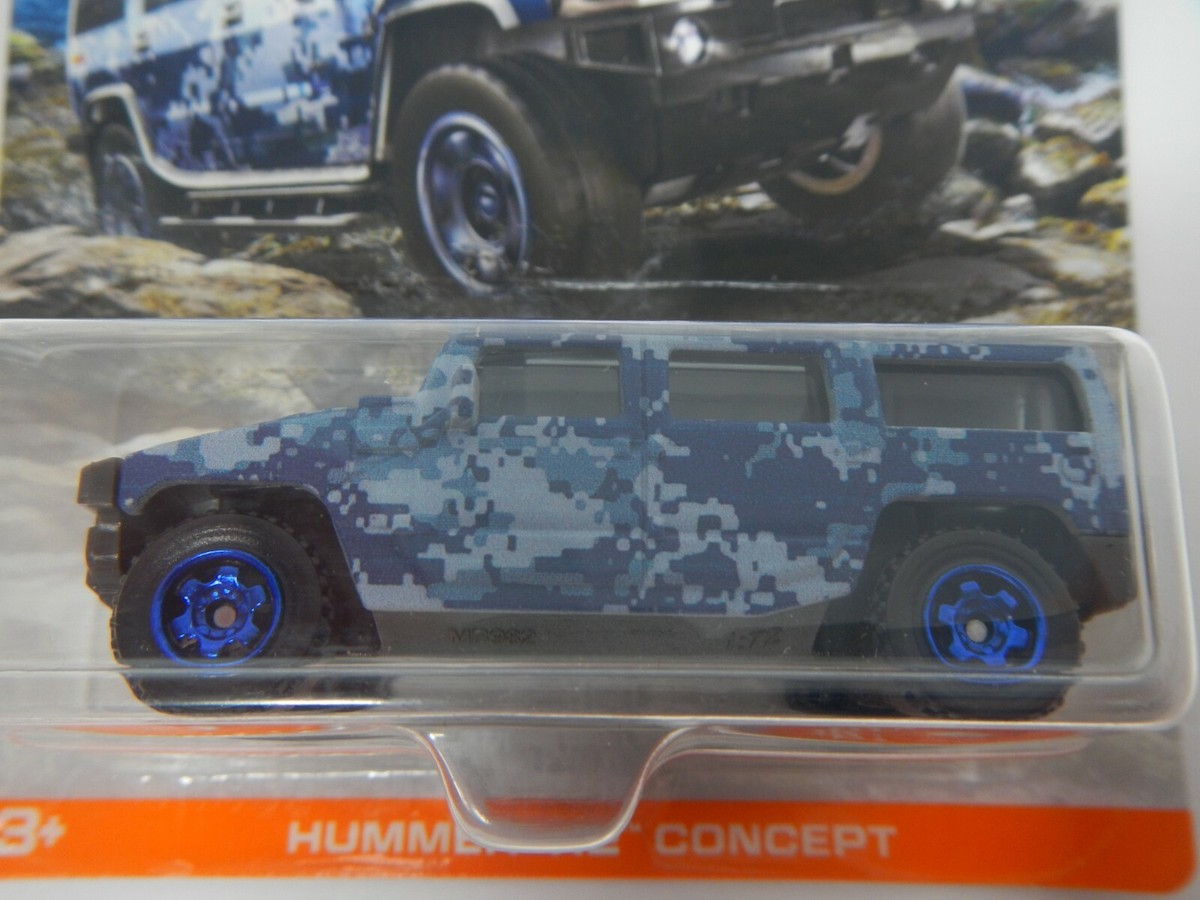Hummer ミニカー 青 4ドア ルーフキャリア付き Hummer ミニカー 青 4ドア ルーフキャリア付き 保障できる