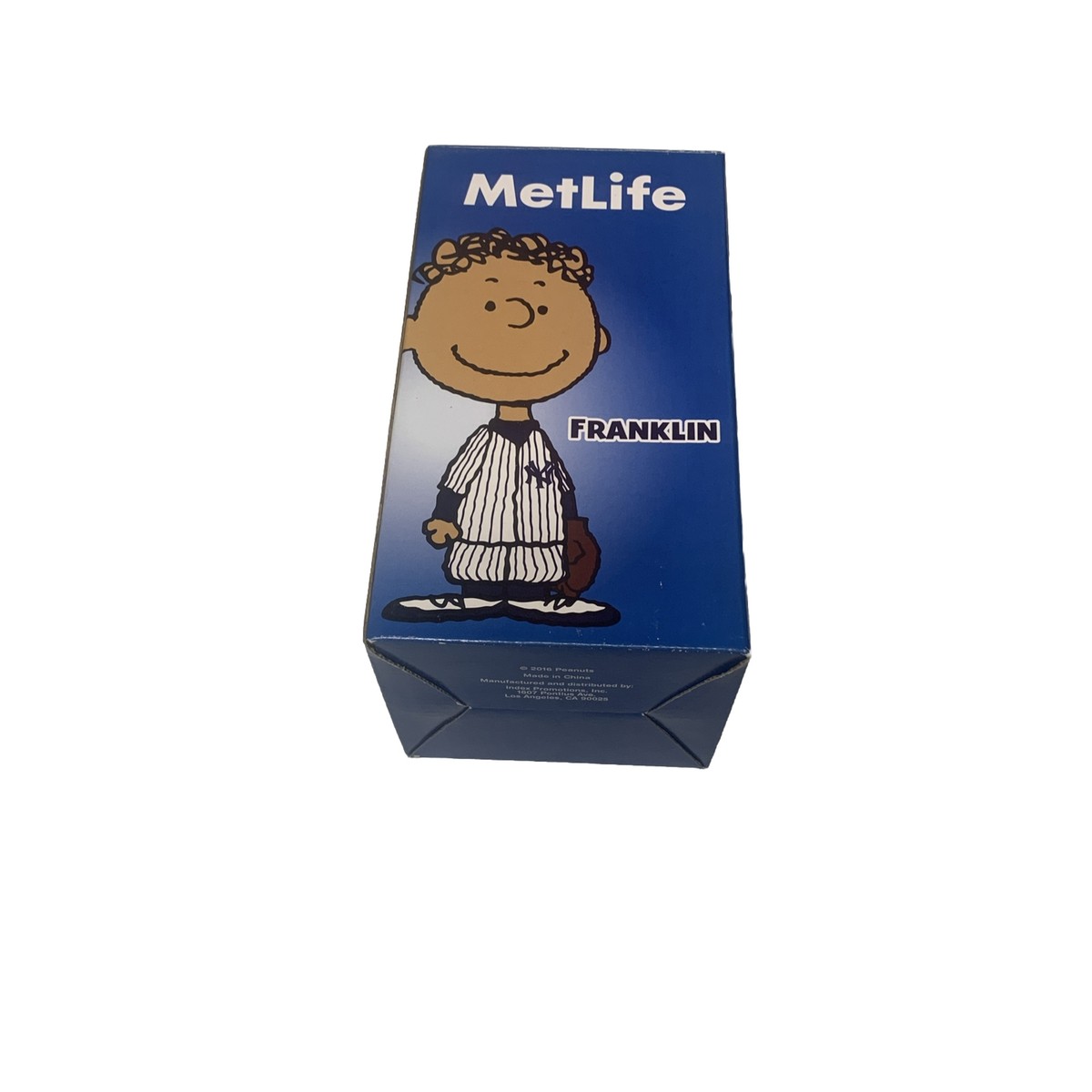 New York Yankees Franklin Peanuts Metlife Bobblehead Doll SGA 2016 