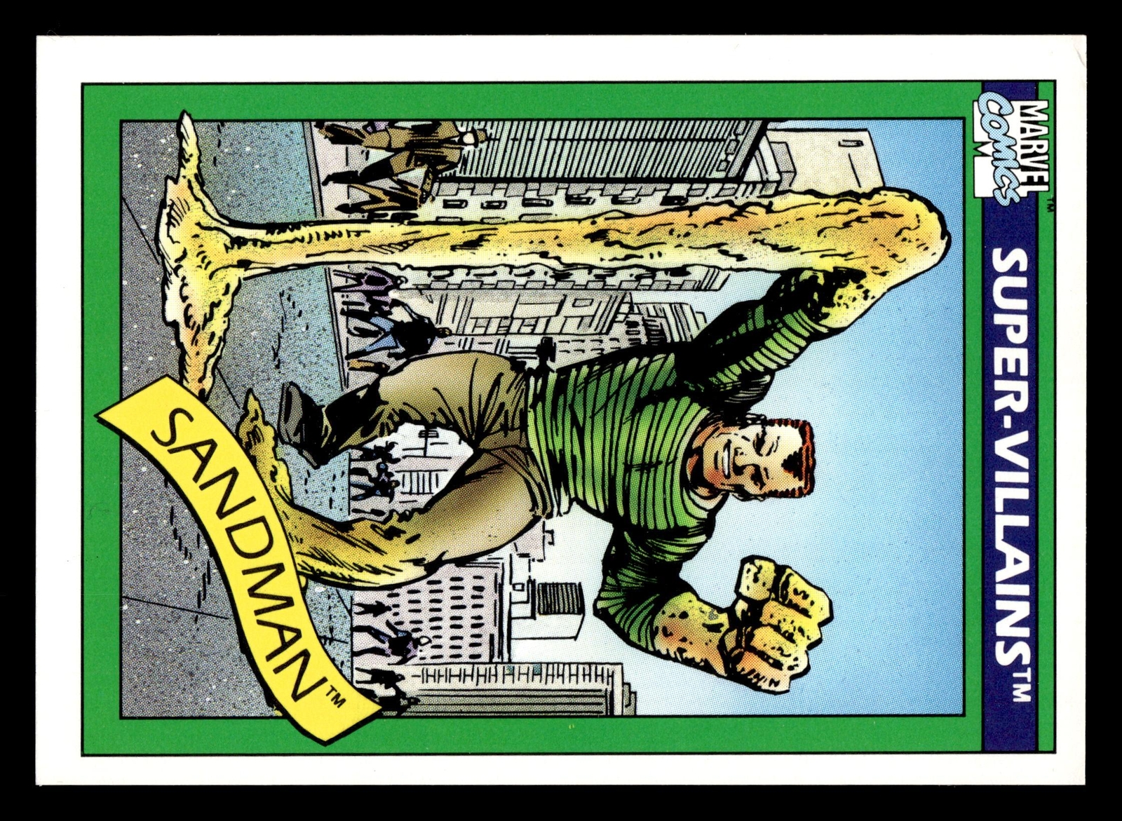 1990 Impel Marvel Universe #66 Sandman Card TCCCX