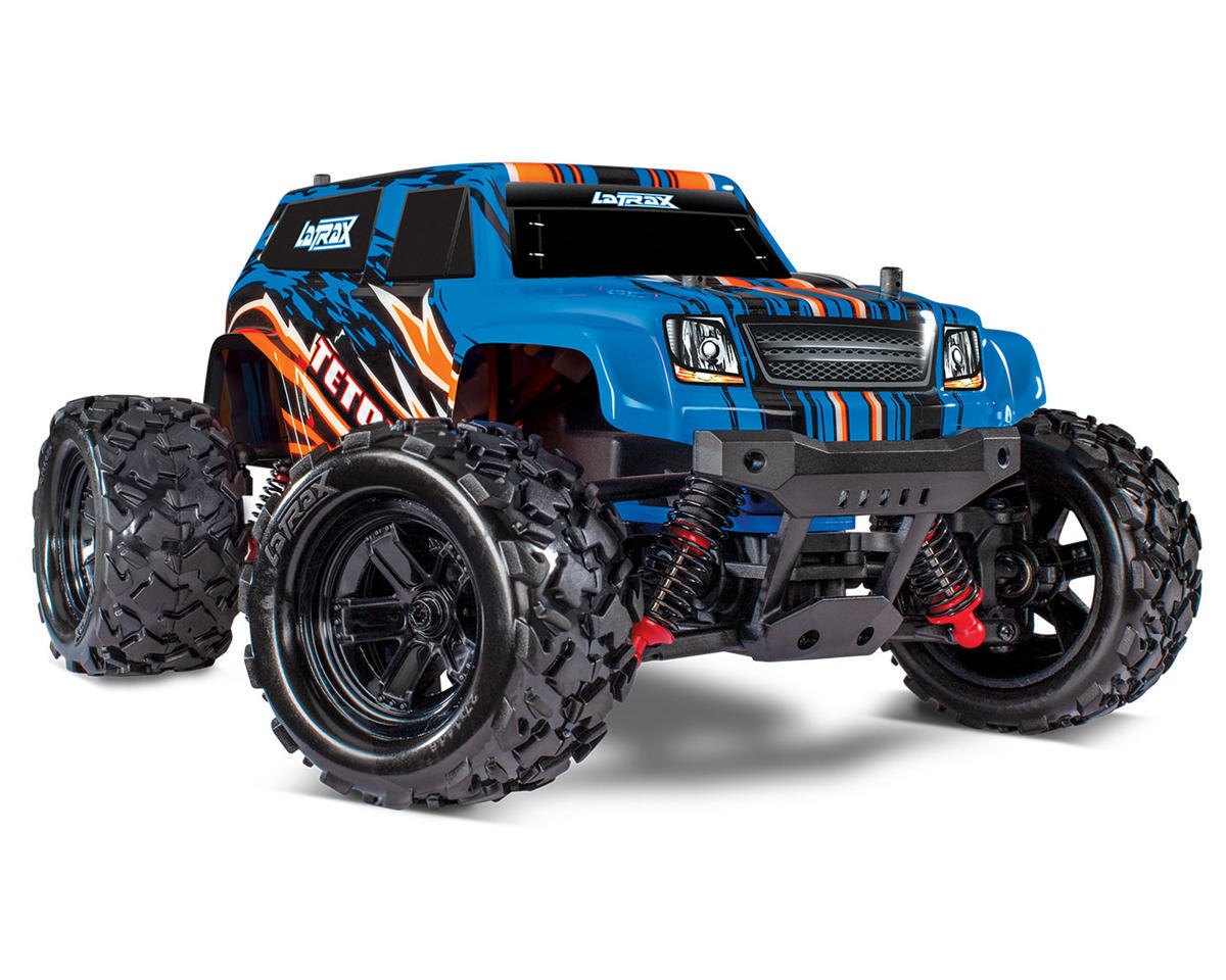 Traxxas LaTrax Teton オフロード RCカー 中古品 Traxxas LaTrax Teton 1/18 4WD RTR Monster Truck (Blue