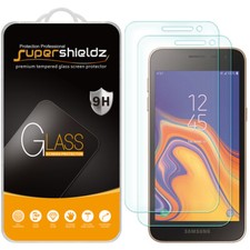 2-Pack Supershieldz Tempered Glass Screen Protector for Samsung Galaxy J2 Shine