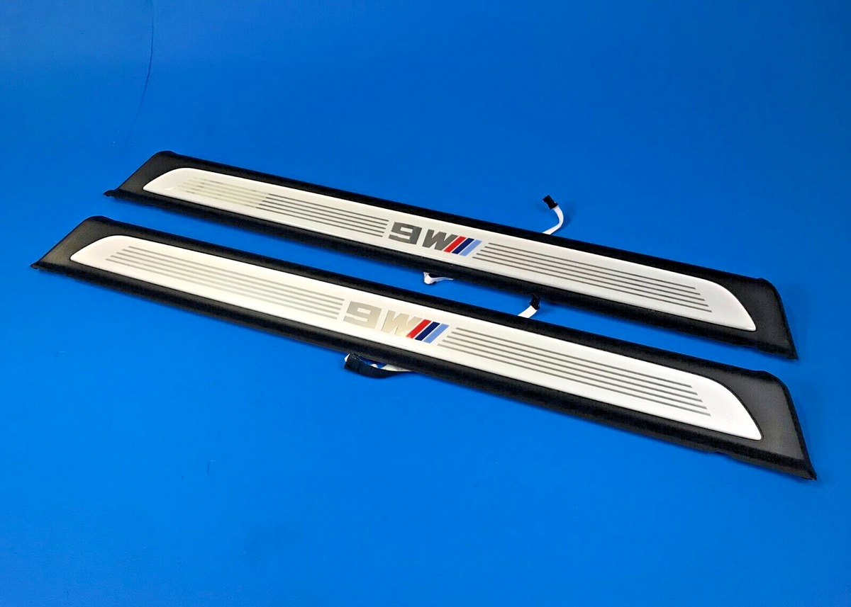 2012-2018 BMW F12 M6 M-Sport Door Sill Scuff Plates Panels Left