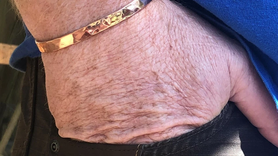 Classic1/4"x1/8" Solid Copper Bracelet Hand Made in the USA - Image 4 of 4