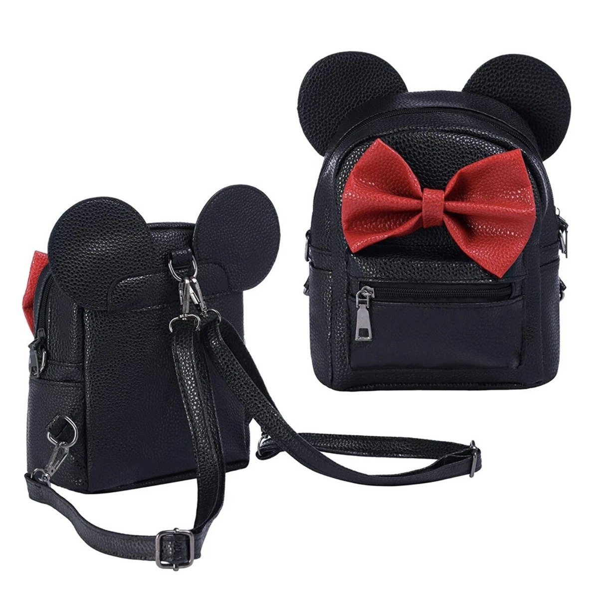 Disney minnie mouse ears clearance & bow mini backpack