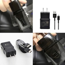 US Wall Charger USB Cable For Samsung Galaxy Tab 2 7.0 7.7 8.9 10.1 Note Tablet