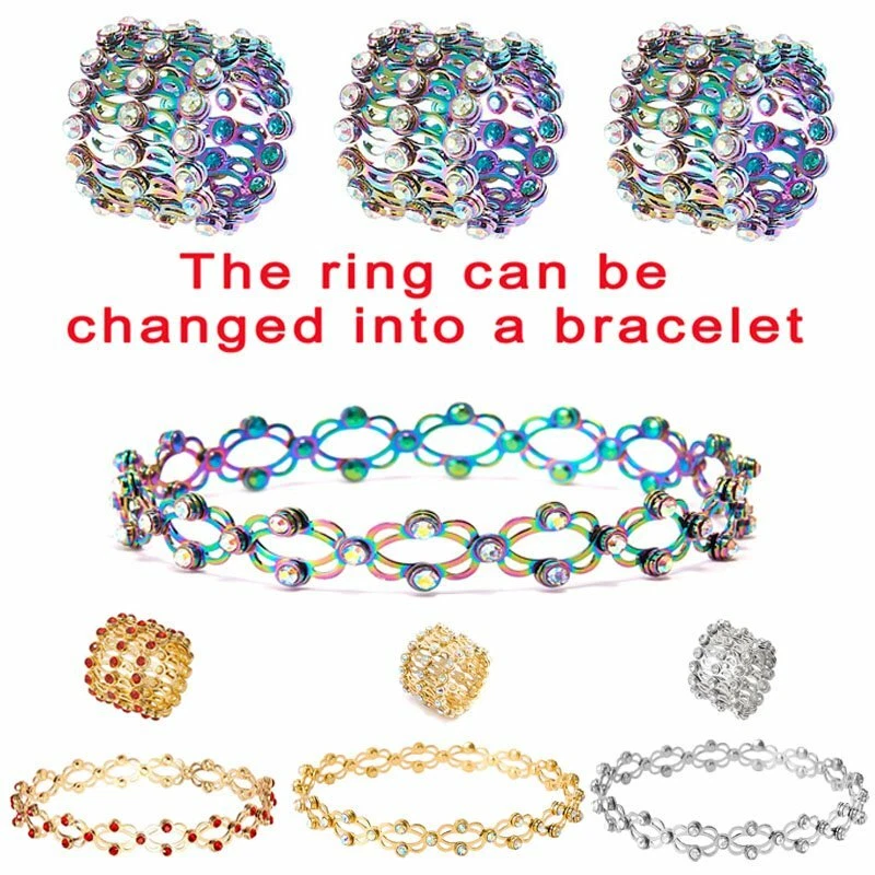 Retractable ring shop bracelet