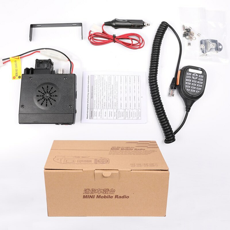 Zastone Z218 Mini Mobile Car Radio 10KM 25W Dual Band 136