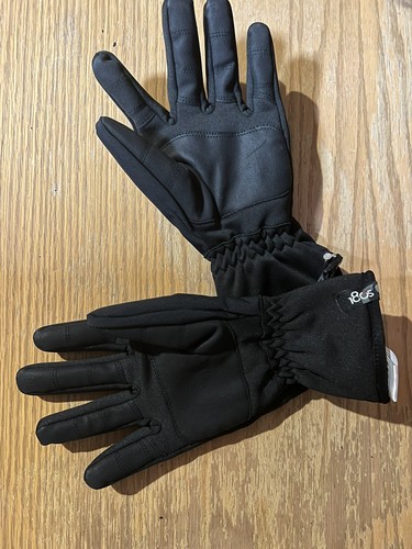 180s Torch LED Light All touch Touch Screen Gloves Unisex Black - Picture 6 of 9