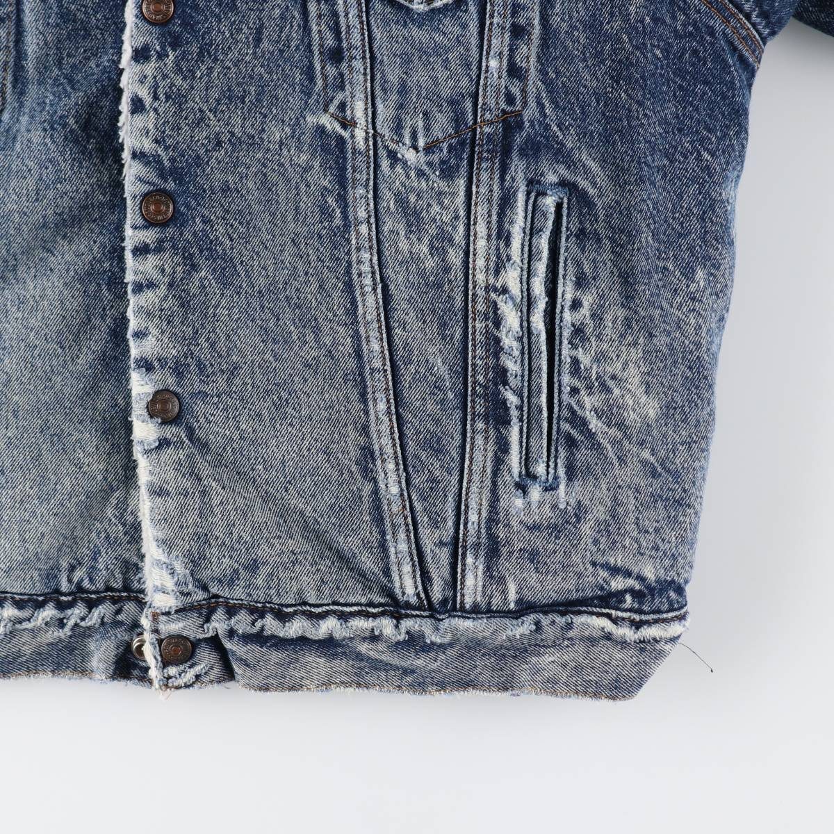 80s Levi's 70629 DENIM BOA JACKET Size L 80s-90'S Levi's