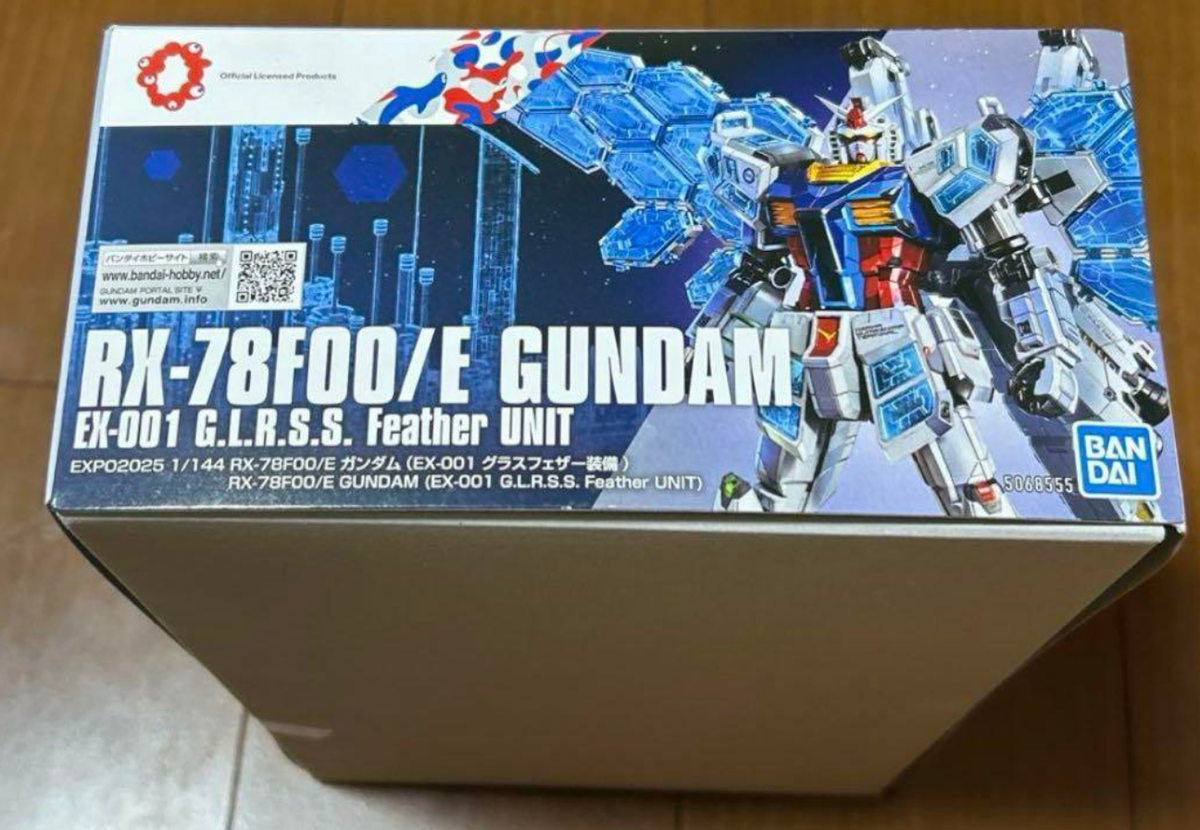 RX-78F00/E GUNDAM EX-001 G.L.R.S.S.2個セット BANDAI SPIRITS EXPO2025 RX-78F00/E Gundam (EX-001 Glass