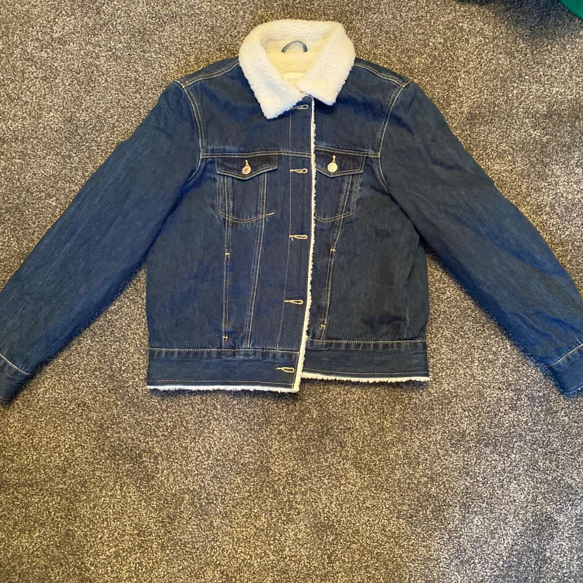 NEWear MetersBonwe Fleece Lined Denim Jacket | eBay