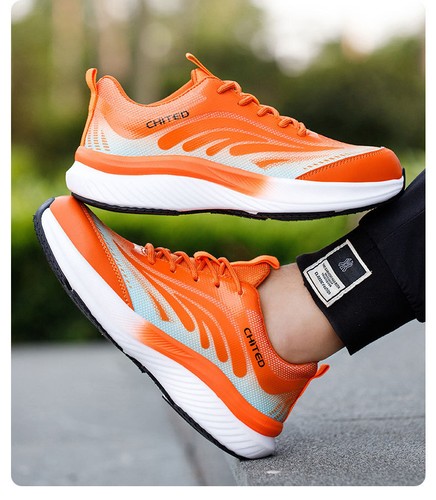 Damen Atmungsaktive Sicherheitsschuhe S3 Sneaker Herren Stahlkappe Arbeitsschuhe - Bild 13 von 28