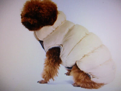 OHANA Hundejacke Beige Gr M warm fleece Futter f Winter, Herbst , Frühlin