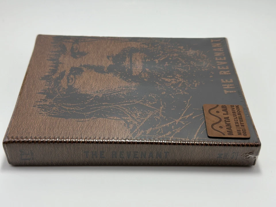THE REVENANT Debossed Blu-ray Steelbook - Manta Lab Faux Leather Edition - Image 4 of 4