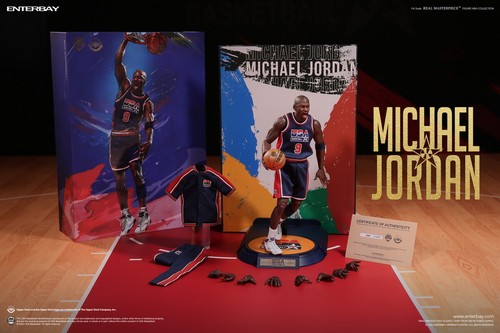 ENTERBAY EB RM-1089 1/6 Michael Jordan Barcelona 1992 Dream Team New in Stock - Picture 3 of 7