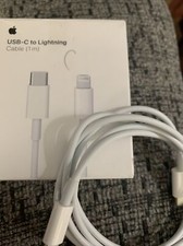 Apple USB-C to Lightning Power Cable for MacBook Series - White, 1m