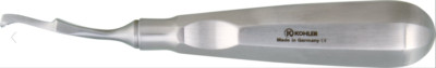Implantology Instruments Guillaume Bone Scraper with Massif Handle by Kohler