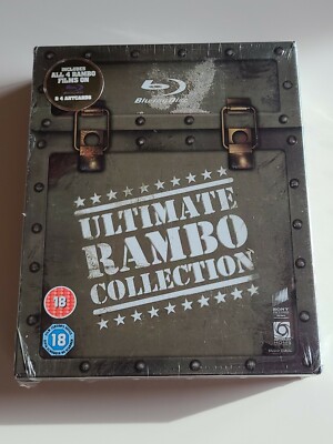 Ultimate RAMBO Collection - Teil 1 - 4 inkl. Postkarten UNCUT