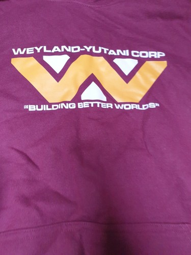 Weyland yutani alieni alieni anni 70 80 top con cappuccio retrò - Foto 2 di 2