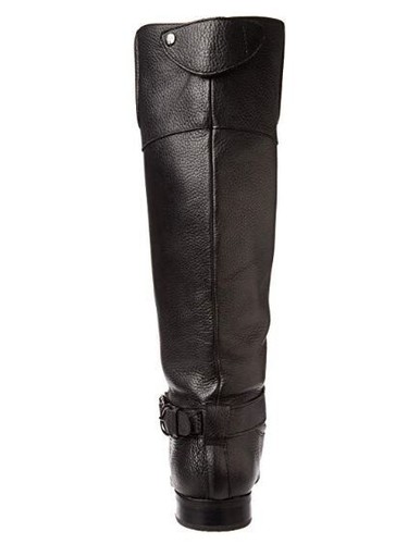 Dolce Vita Women's Channy Tall Flat Leather Riding Boots Black Size 7 - Picture 3 of 6