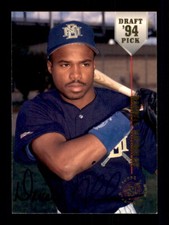 1994 Stadium Club Draft Picks #49 Darrell Nicholas - On Card Autograph