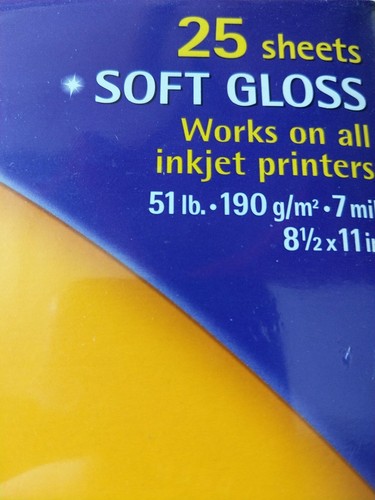 KODAK Picture Paper For Inkjet Printers Soft Gloss 25 Sheets 8.5 x11 Brand New - Picture 12 of 12