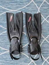 TUSA Xpert Zoom Split Diving Fins XS-S Black