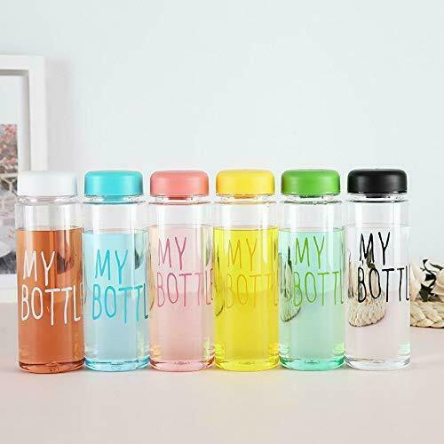 2X 500ml Portable Sports Water Bottle Plastic Drinks Mugs Fitness Outdoor Travel - Picture 1 of 19